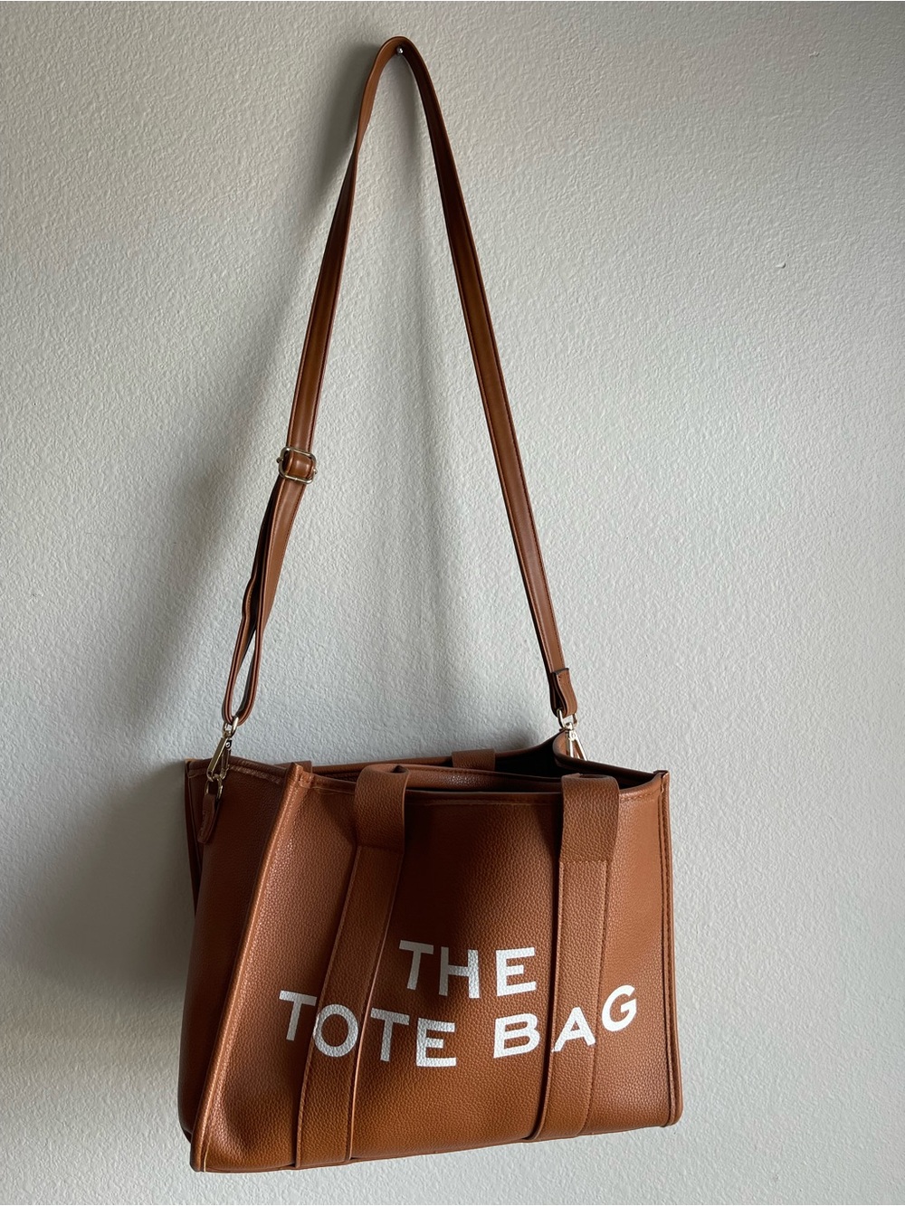 The Tote Bag Shoulder Tote in Brown